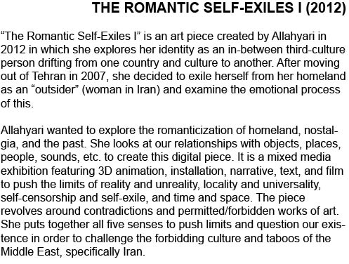 Romantic Self Exiles I